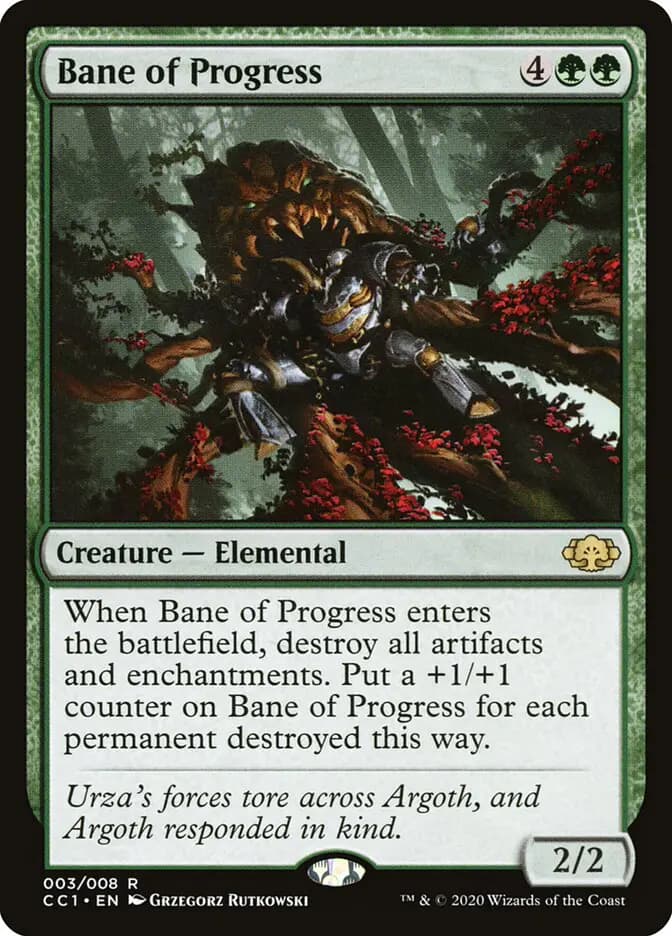 Card image of Bane of Progress