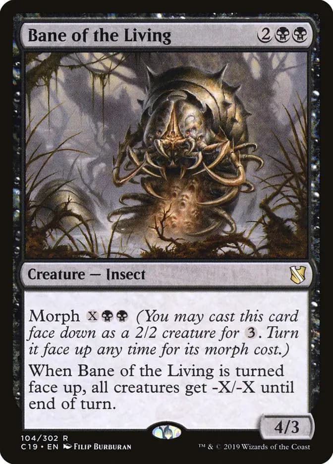 Card image of Bane of the Living