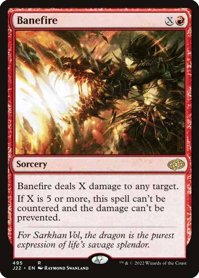 Card image of Banefire