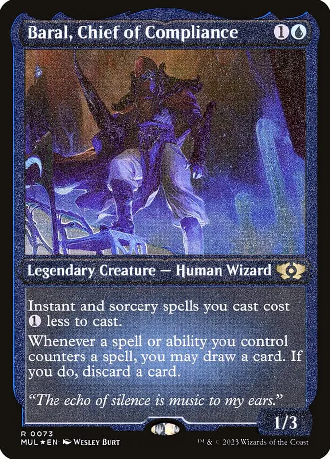 Card image of Baral, Chief of Compliance