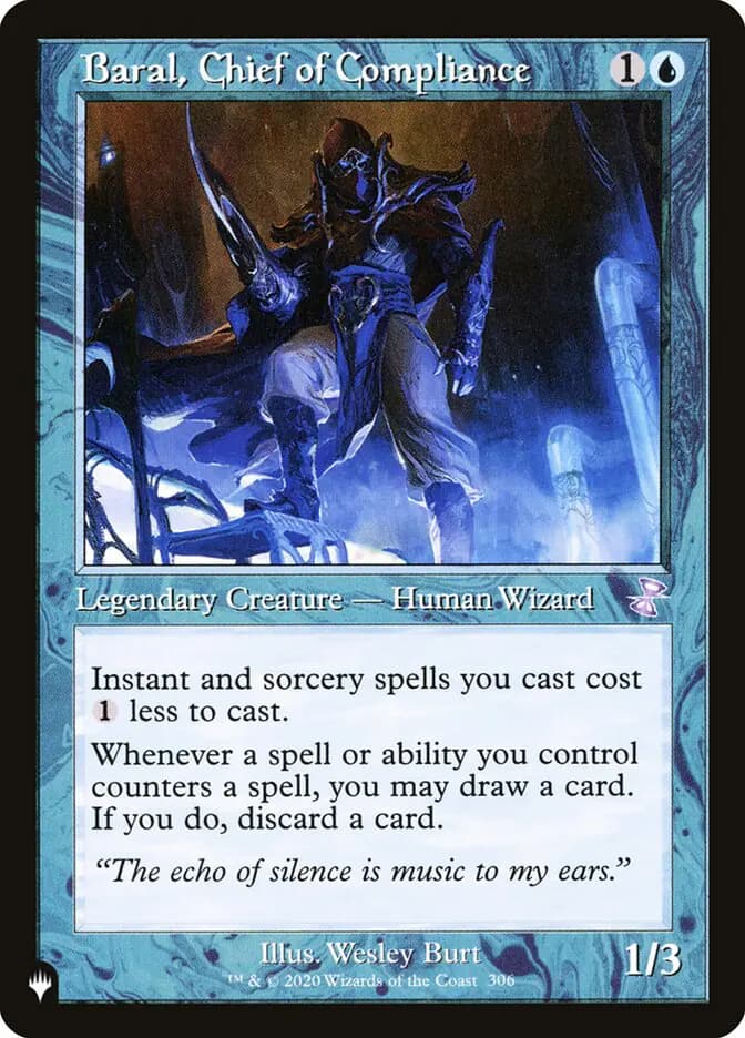 Card image of Baral, Chief of Compliance