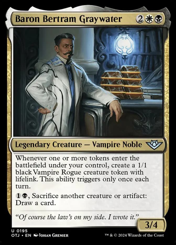 Card image of Baron Bertram Graywater