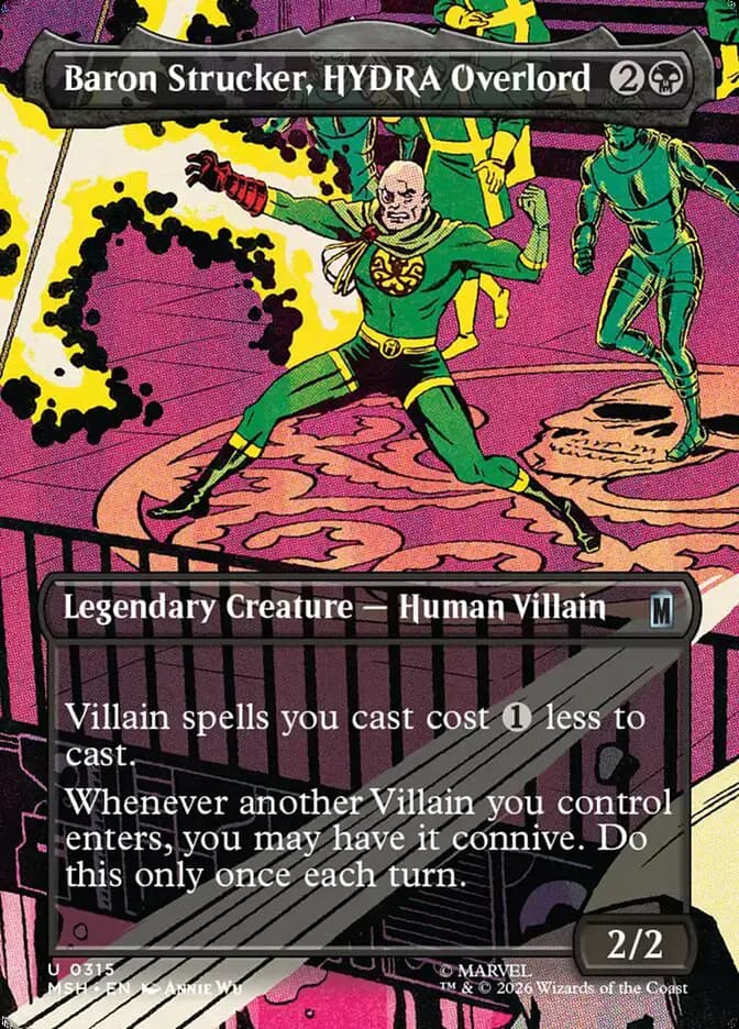 Card image of Baron Strucker, HYDRA Overlord