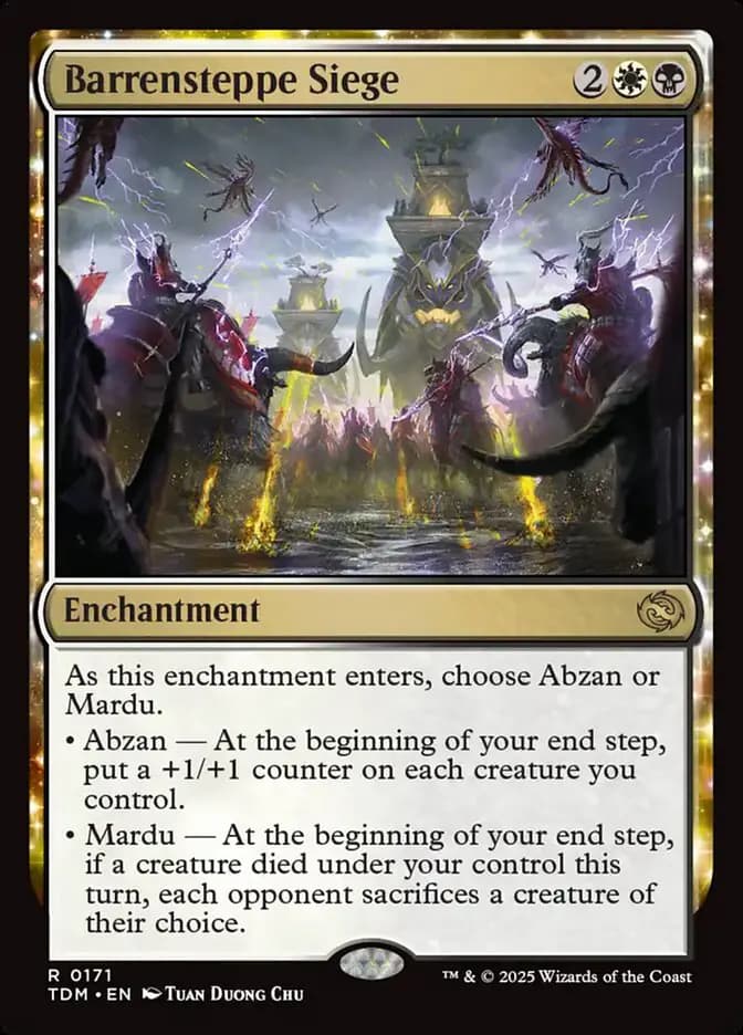Card image of Barrensteppe Siege