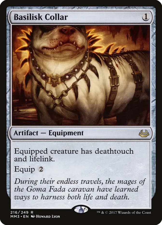 Card image of Basilisk Collar