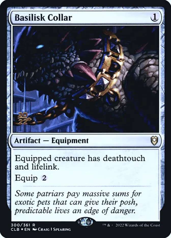 Card image of Basilisk Collar