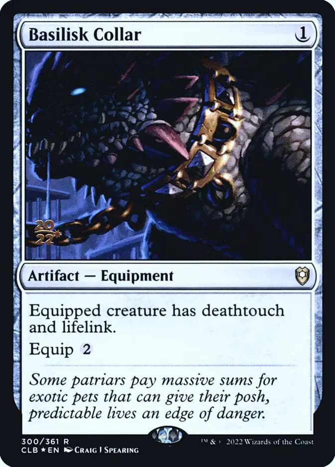 Card image of Basilisk Collar