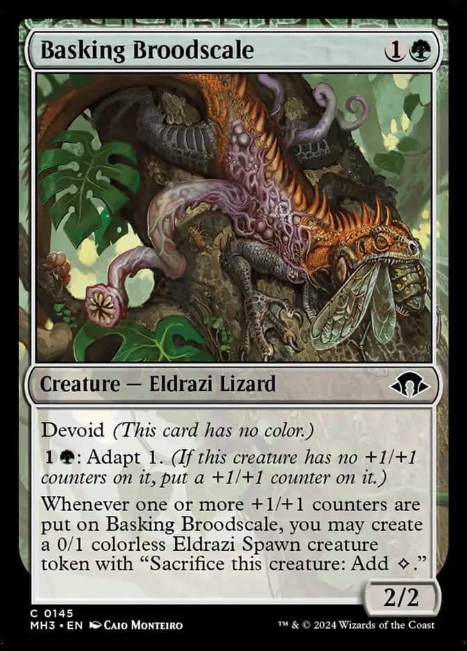 Card image of Basking Broodscale