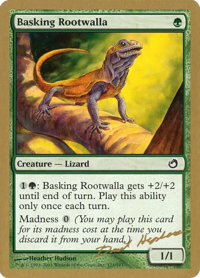 Card image of Basking Rootwalla