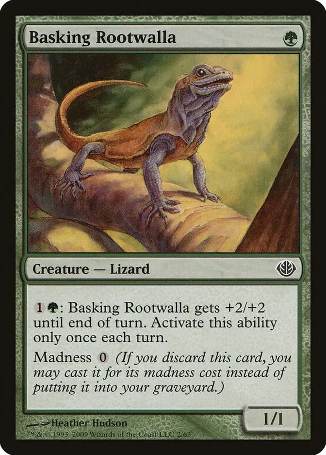 Card image of Basking Rootwalla