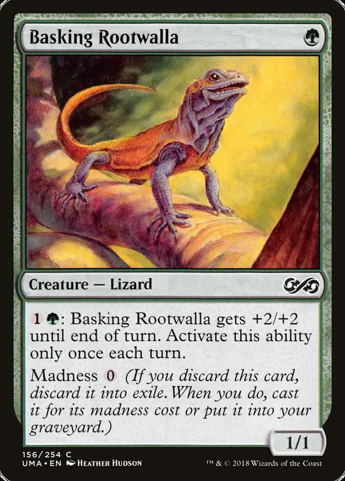 Card image of Basking Rootwalla