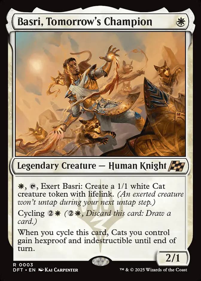 Card image of Basri, Tomorrow's Champion