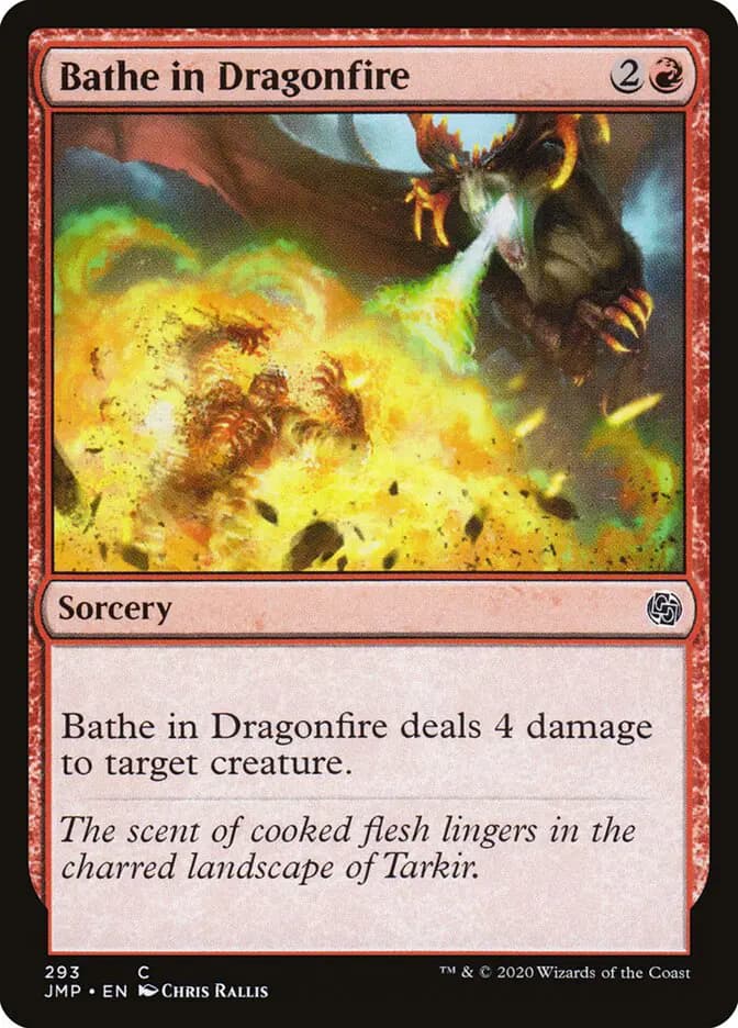 Card image of Bathe in Dragonfire