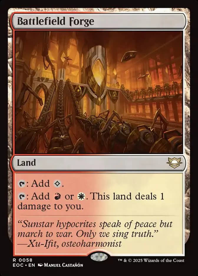Card image of Battlefield Forge
