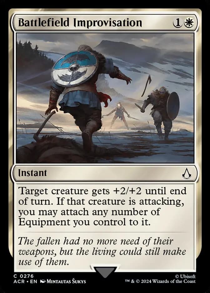 Card image of Battlefield Improvisation