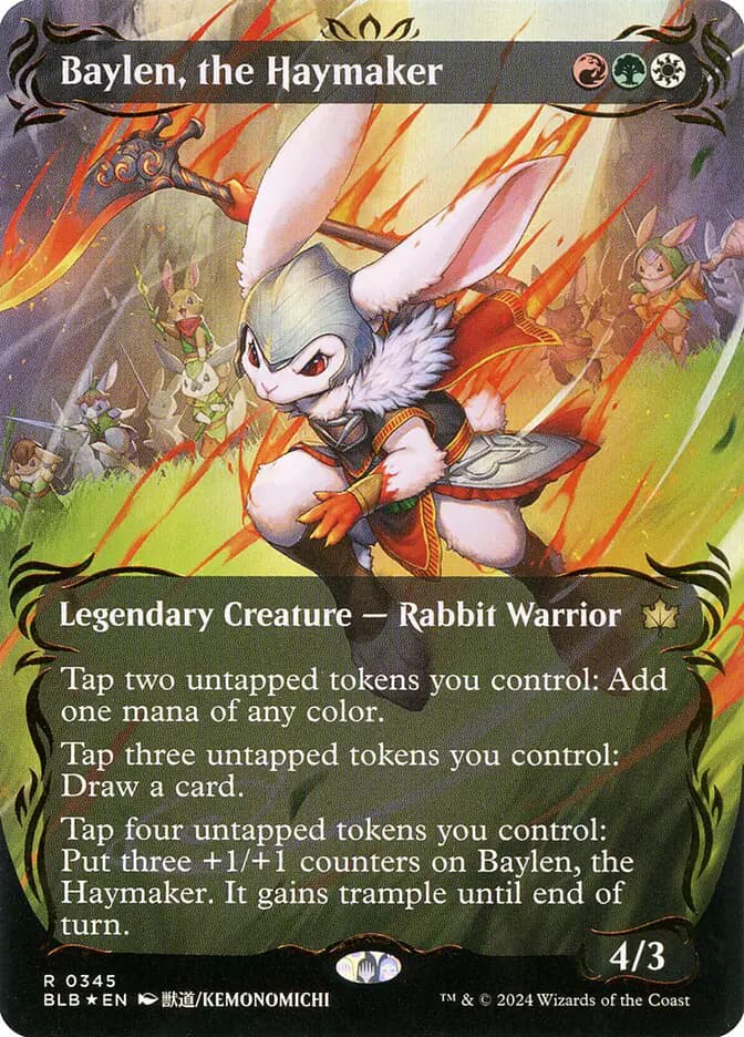 Card image of Baylen, the Haymaker