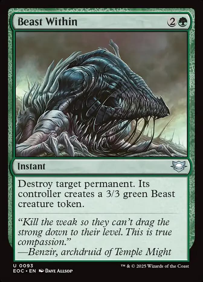 Card image of Beast Within