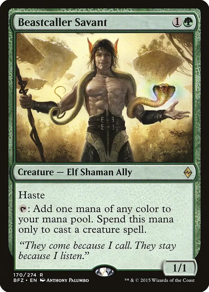 Card image of Beastcaller Savant