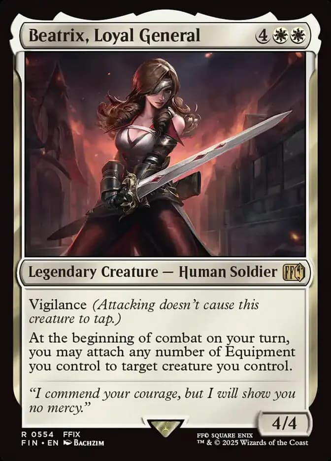 Card image of Beatrix, Loyal General