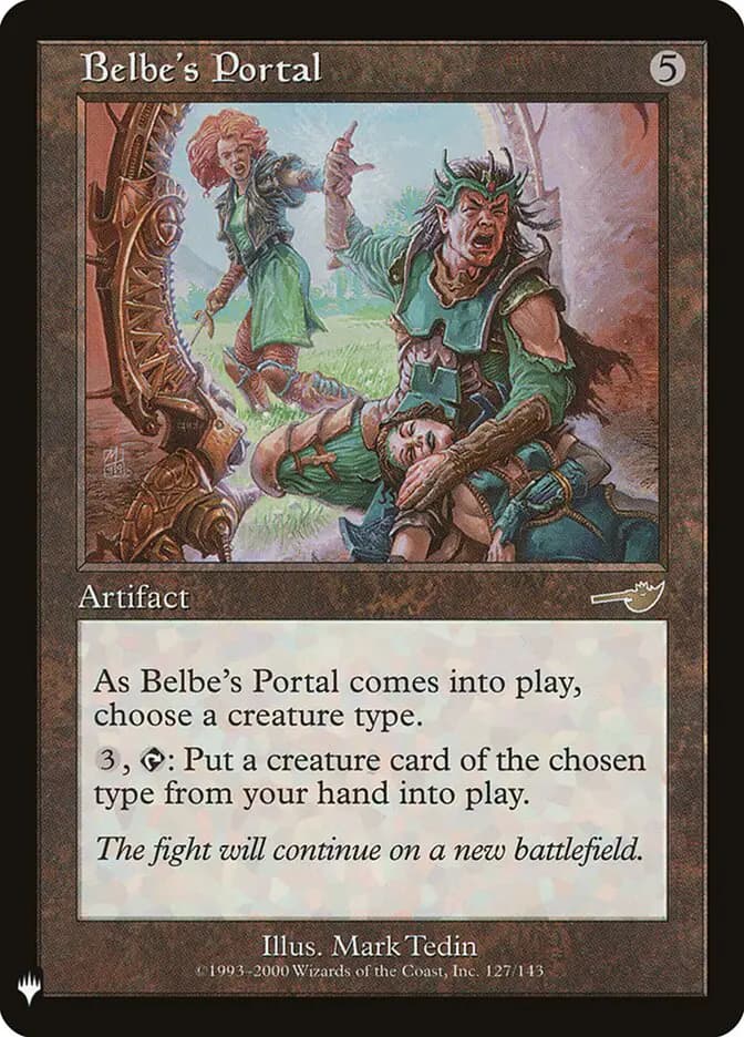 Card image of Belbe's Portal