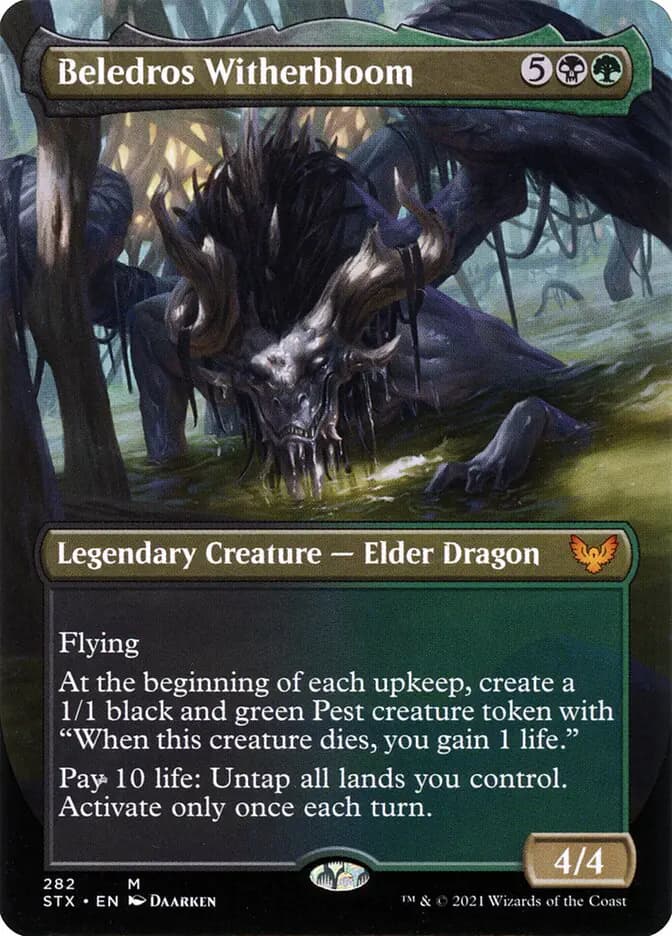 Card image of Beledros Witherbloom
