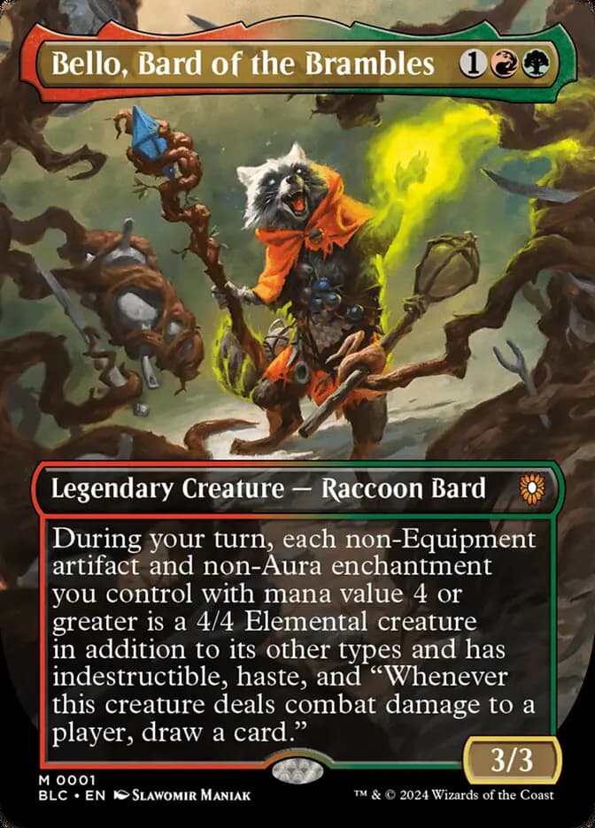 Card image of Bello, Bard of the Brambles