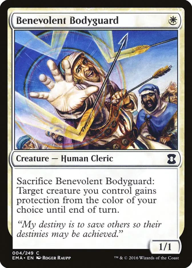 Card image of Benevolent Bodyguard