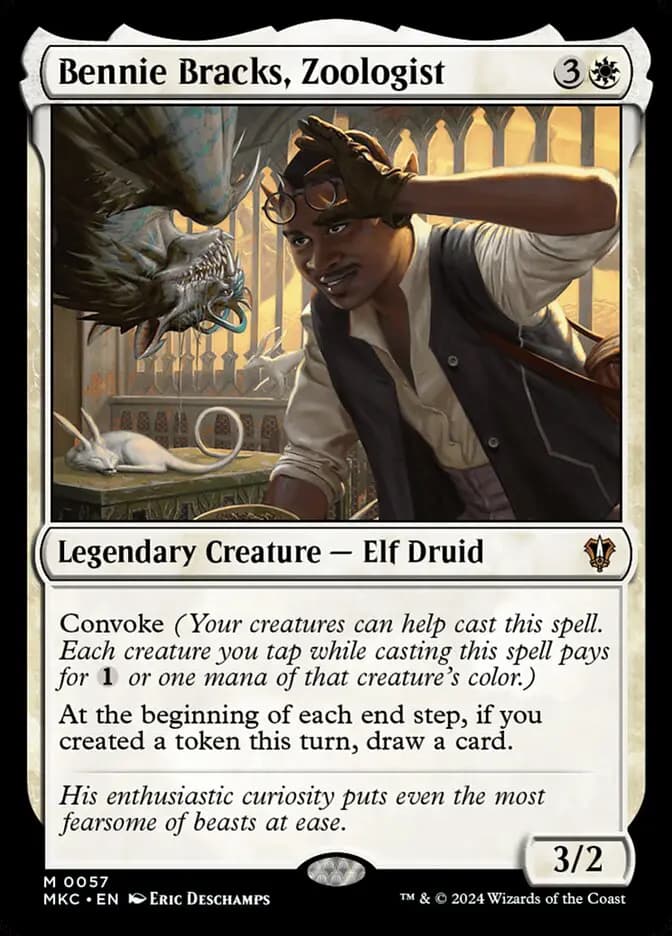 Card image of Bennie Bracks, Zoologist