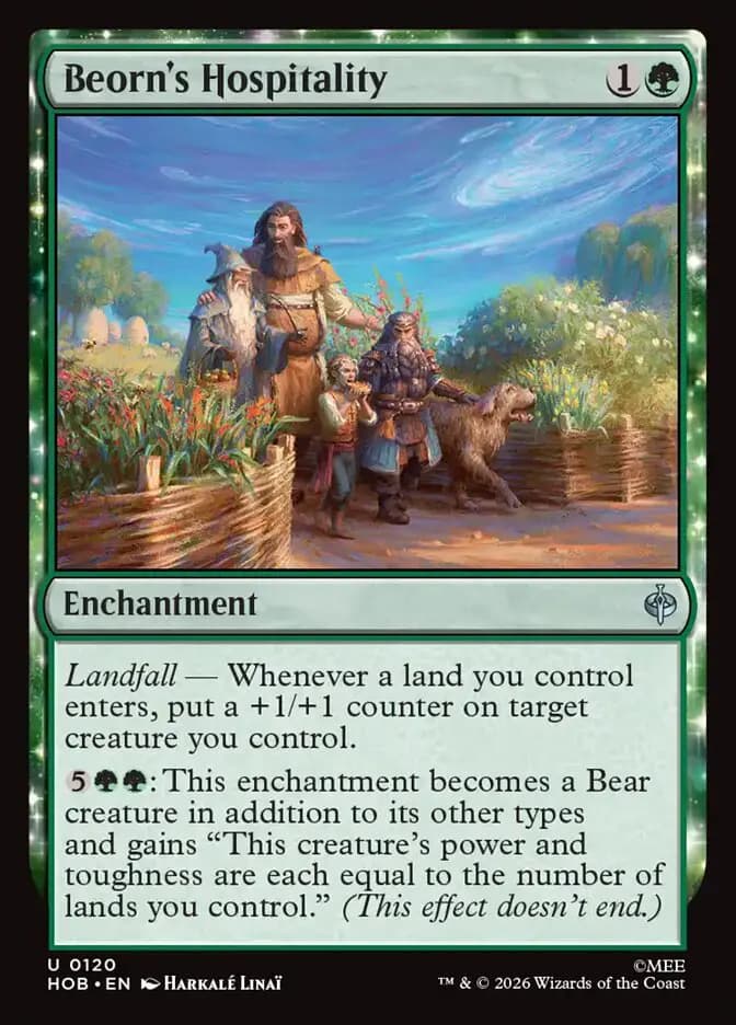 Card image of Beorn's Hospitality
