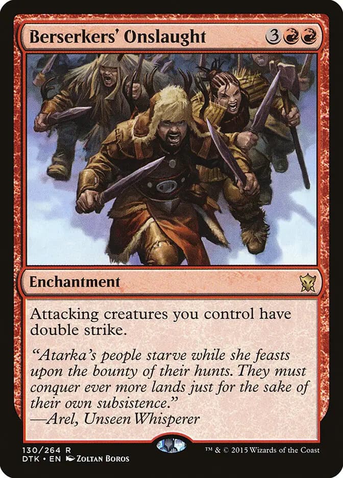 Card image of Berserkers' Onslaught