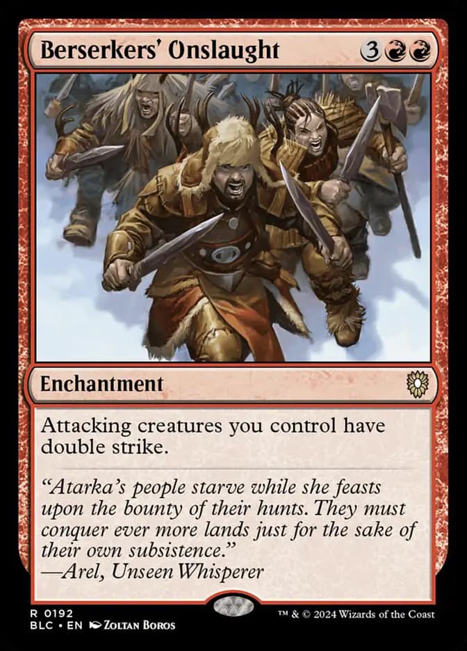 Card image of Berserkers' Onslaught