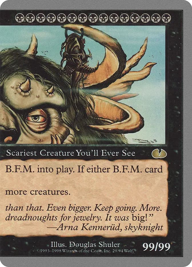 Card image of B.F.M. (Big Furry Monster)