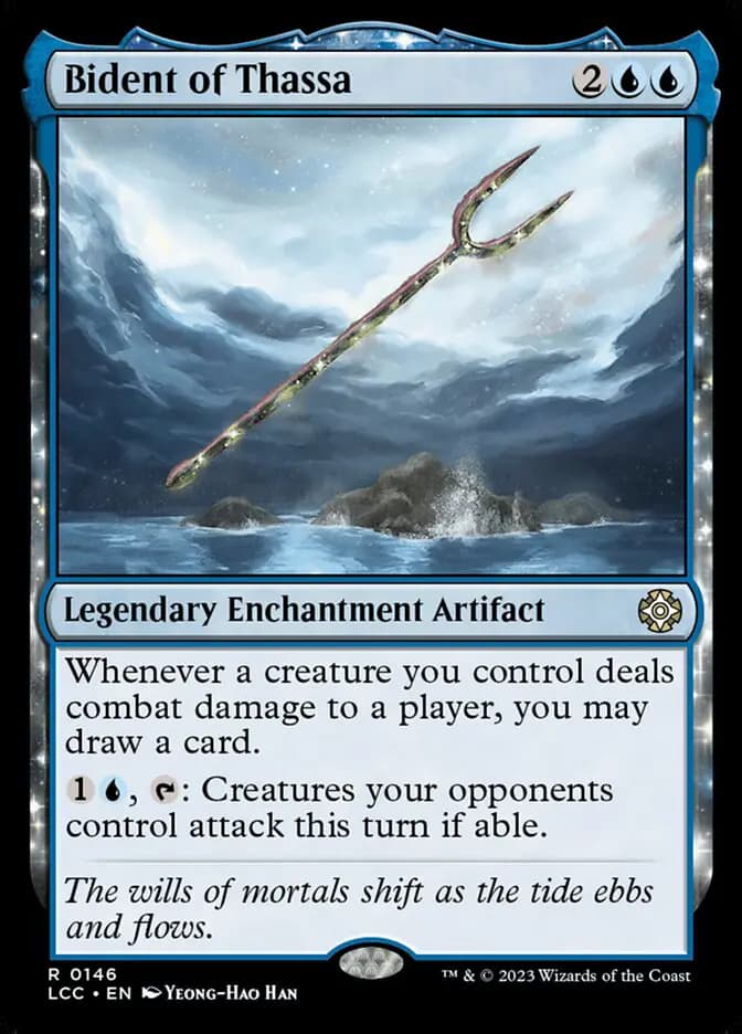 Card image of Bident of Thassa