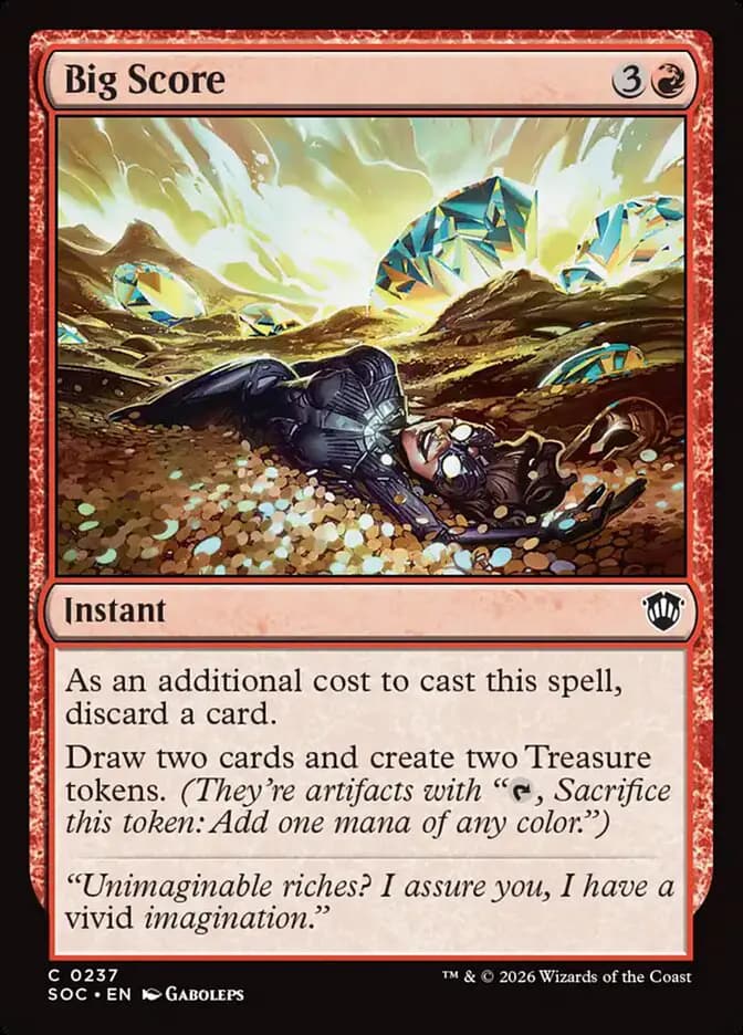 Card image of Big Score