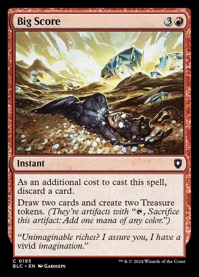 Card image of Big Score