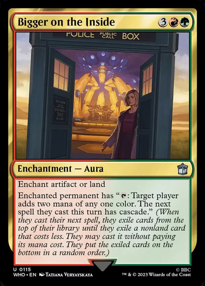 Card image of Bigger on the Inside
