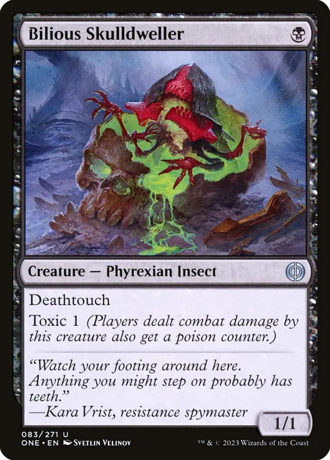 Card image of Bilious Skulldweller