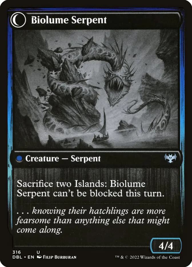 Card image of Biolume Egg / Biolume Serpent