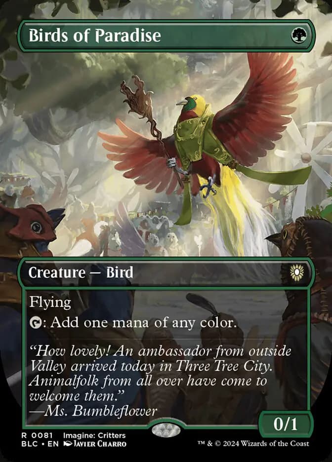 Card image of Birds of Paradise