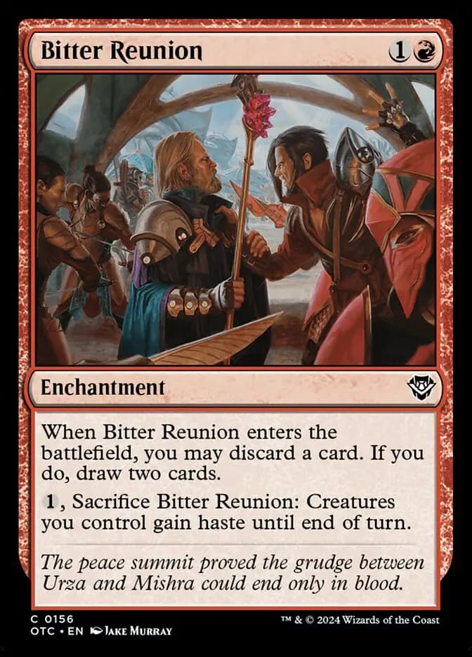 Card image of Bitter Reunion