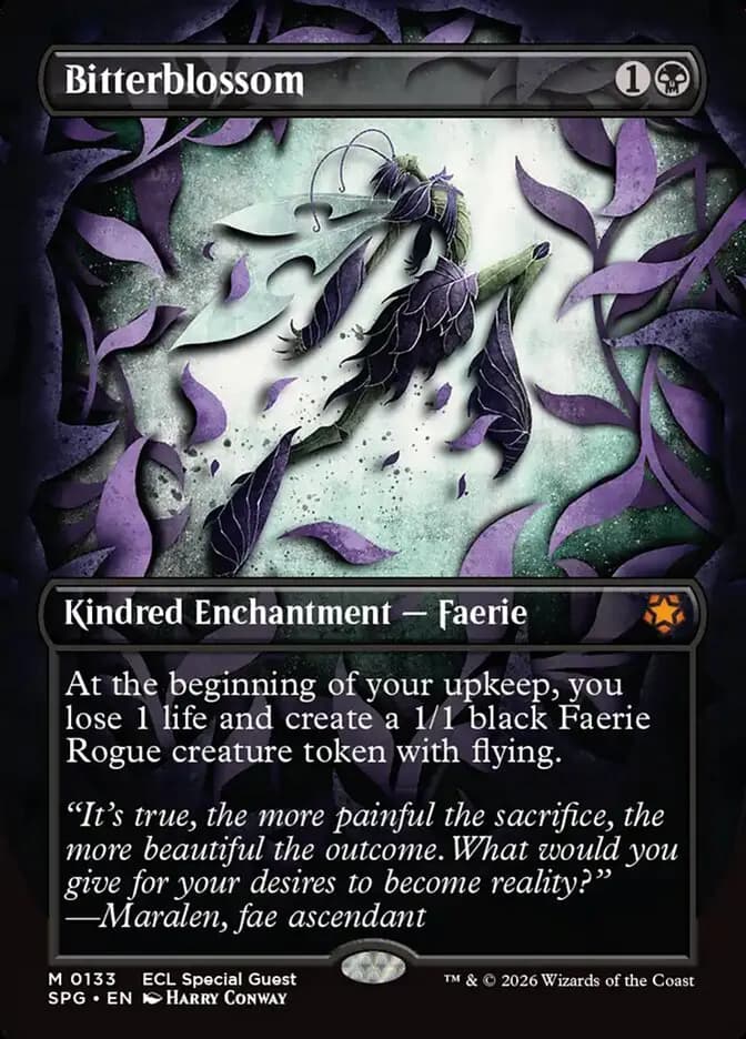 Card image of Bitterblossom