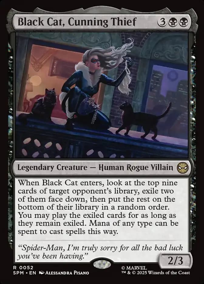 Card image of Black Cat, Cunning Thief