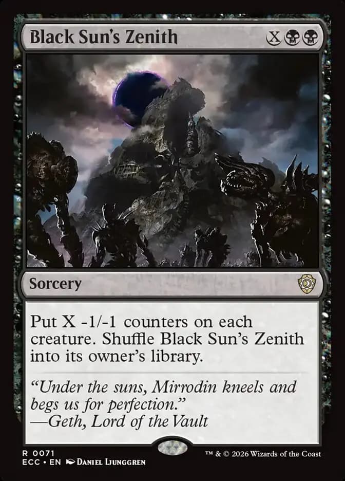 Card image of Black Sun's Zenith
