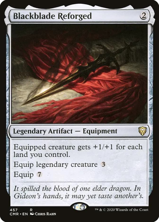 Card image of Blackblade Reforged