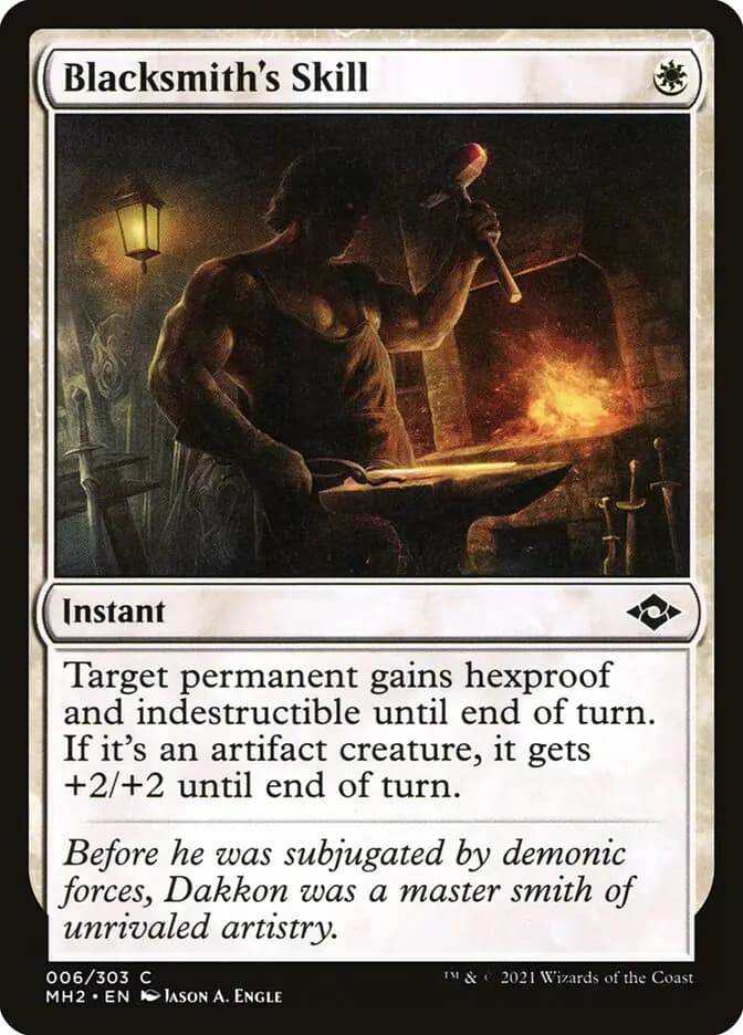 Card image of Blacksmith's Skill