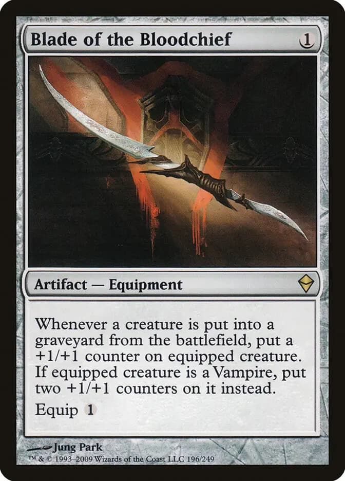 Card image of Blade of the Bloodchief