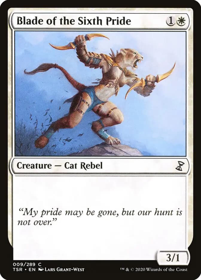 Card image of Blade of the Sixth Pride