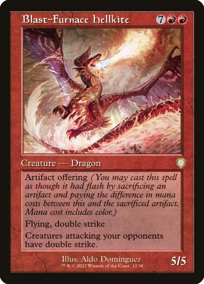 Card image of Blast-Furnace Hellkite