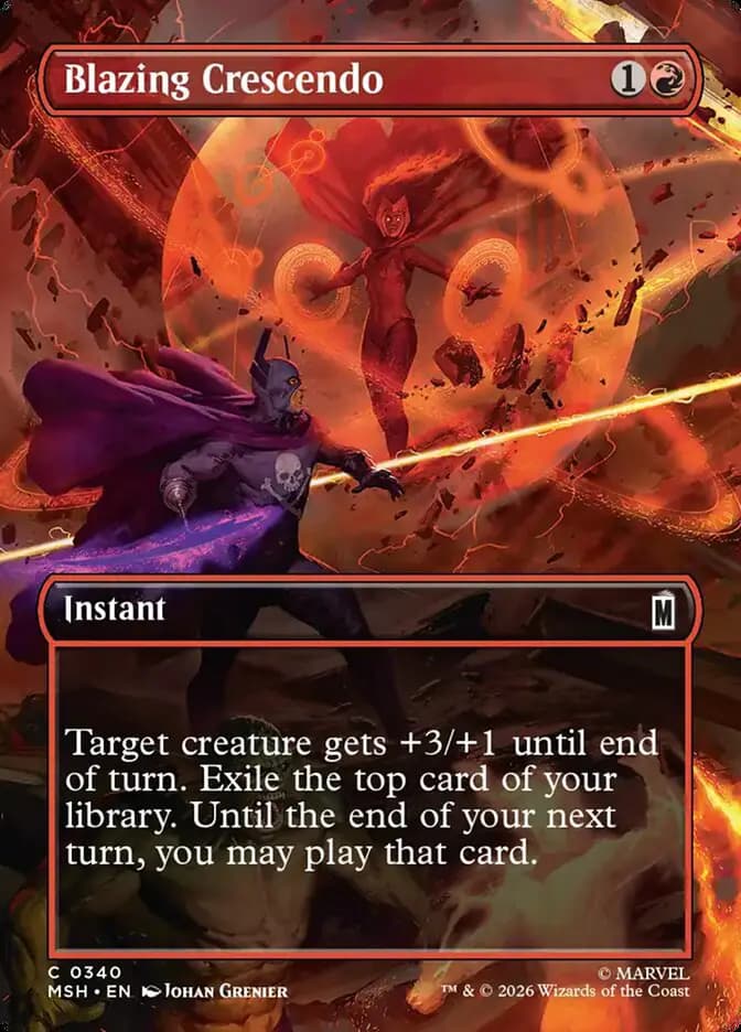 Card image of Blazing Crescendo