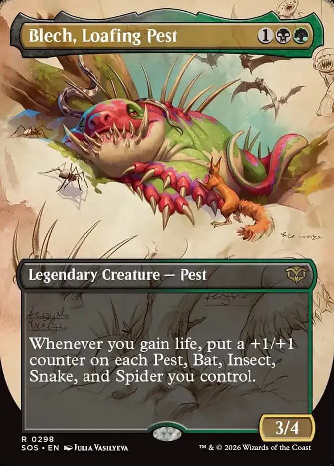 Card image of Blech, Loafing Pest